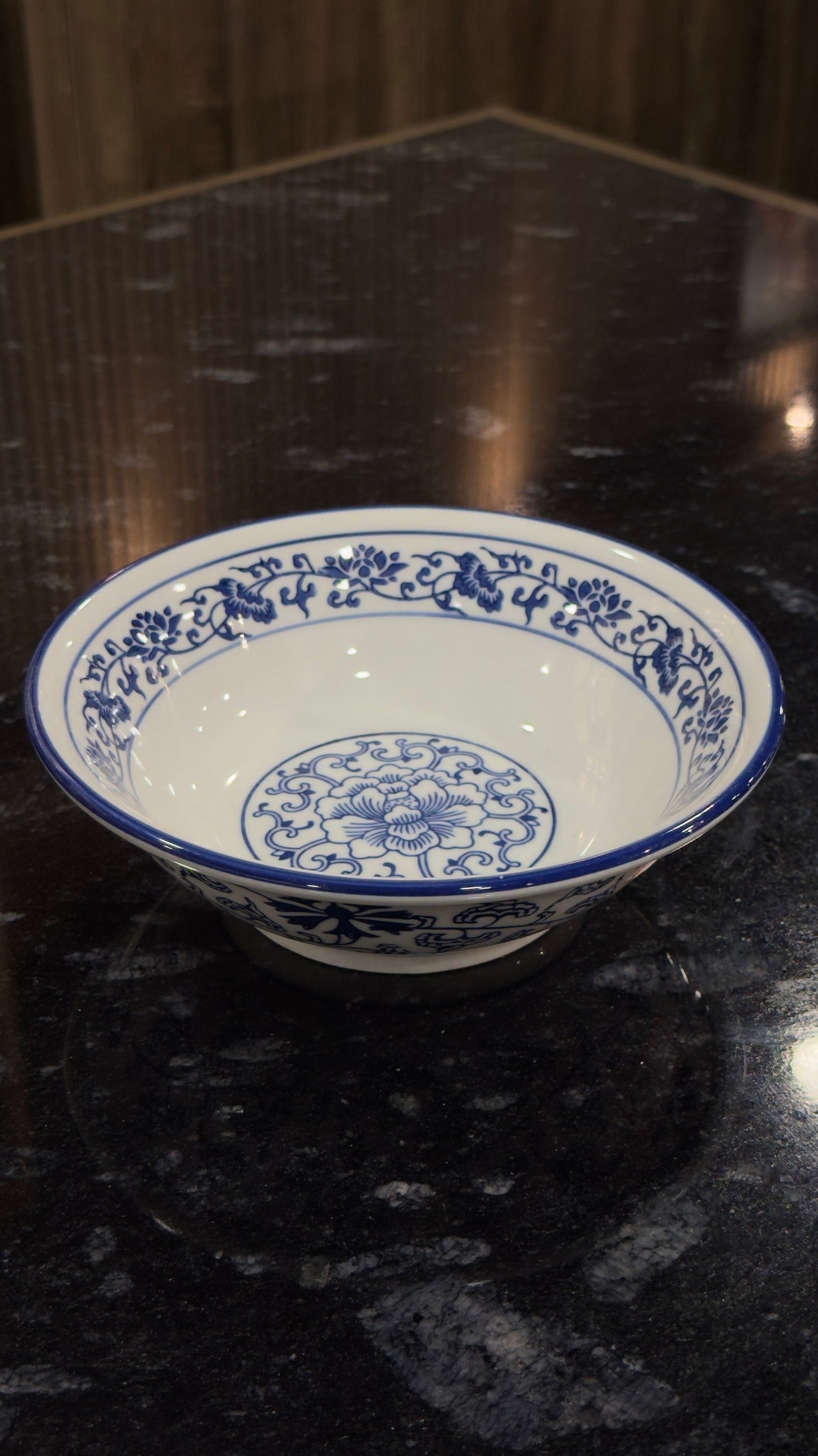 Blue Pottery Ceramic Bowl
